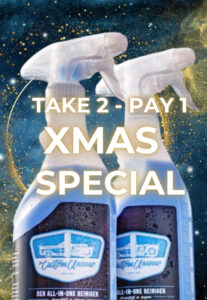 2 x The Customcleaner 750 ml. mit Microfasertuch