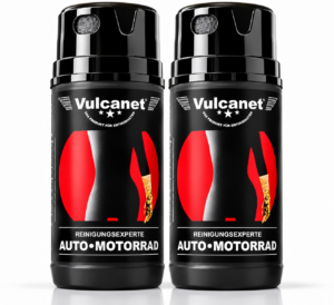 Vulcanet Reinigungstücher – 2 Dosen à 85 Tücher + 1 Mikrofasertuch