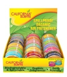 California Scents® – Thekendisplay (18 Dosen mit Duftmix)