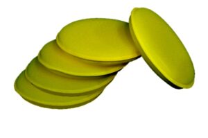 Wachsschwamm / Schaumstoff-Applikatorpad – 10 cm (5 Stück)