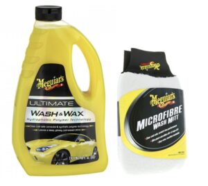 Meguiar’s G17748 Ultimate Wash & Wax + Super Thick Wash Mitt!