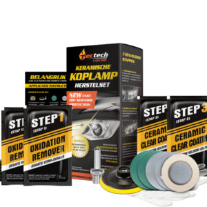 Tectech Keramisches Scheinwerfer-Aufbereitungsset – Do-It-Yourself